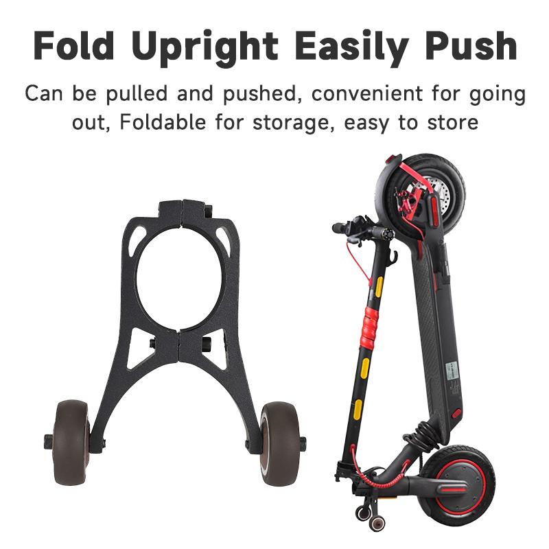 Electric Scooter Auxiliary Wheel For M365 Pro Pro2 Mi3 Mi4 4Pro Max G30 Push-pull Training Wheel Vertical Roller Stand Parts