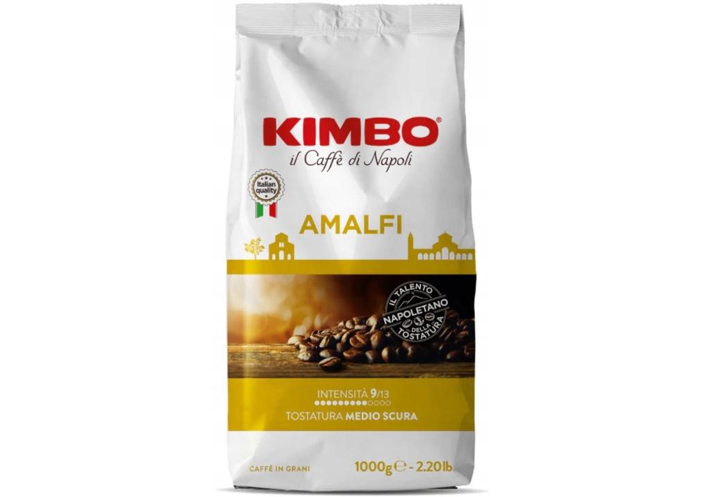 Kawa ziarnista 100% arabica amalfi 1kg - kimbo
