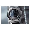 Casio All Metal Series-Three Eyes Metal Case Quartz Movement Resin Strap Japanese and Korean Watch Men's Watch Black Dial GM-6900-1PR