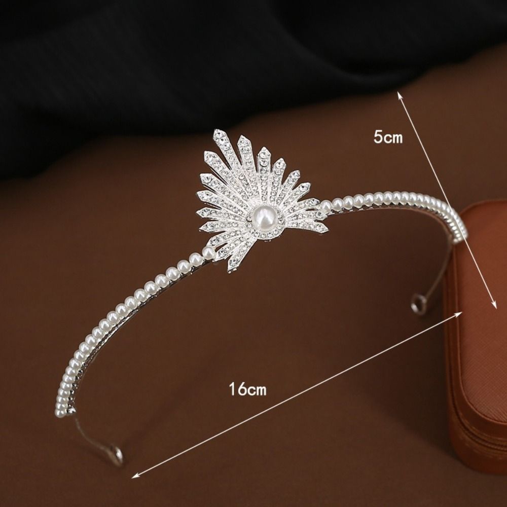 Simple Design Wedding Bride Crown Crystal Rhinestone Princess Crown  Wedding Ceremony