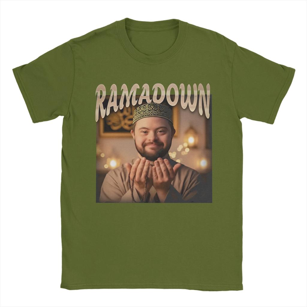 Ramadown мем Графический Принт Футболки Мужчины Женщины 100% Хлопок Футболка Одежда