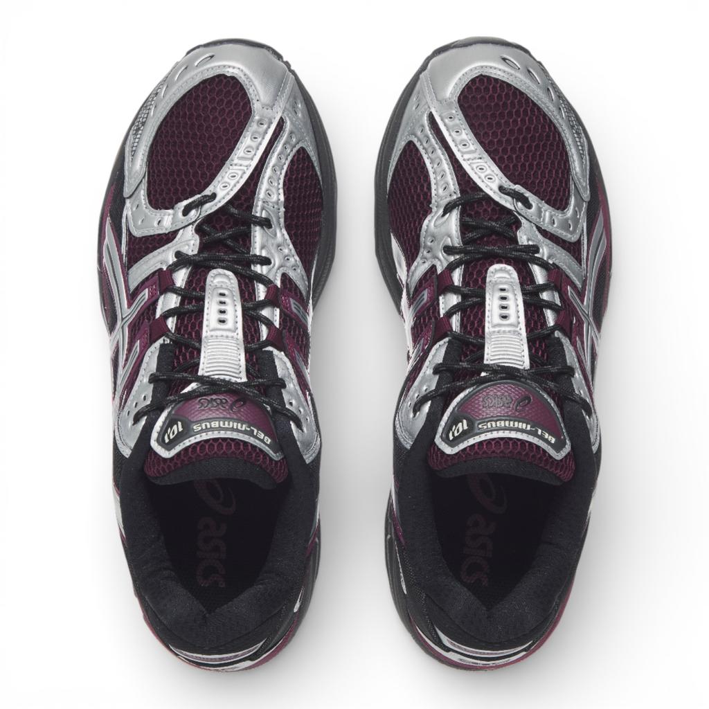 Asics Кроссовки GEL Nimbus 10.1 Низкие Повседневные Для Города и Бега Унисекс Темно-Красные 1203A543-501