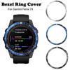 Smart Watch Bumper Adhesive Case Accessories Metal Bezel For  Fenix 7X Protection Ring Metal Case Frame Protector