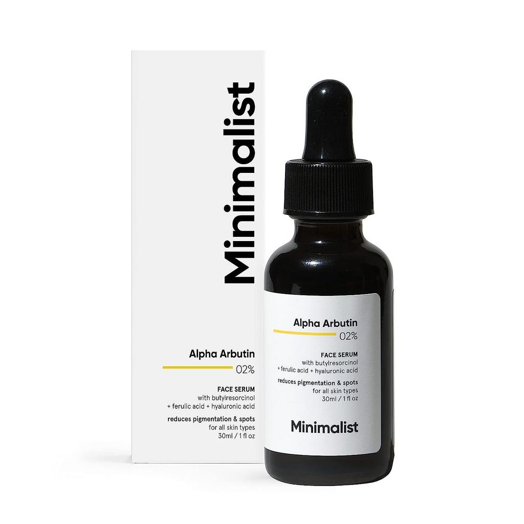 Face Serum with Alpha Arbutin 02% (30 Ml), Alpha Arbutin 02% Face Serum, Minimalist