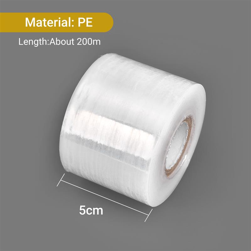 Самоклеящаяся ПЭ прививочная лента пленка растягивающаяся садовая для деревьев растений саженцев винограда томатов прививочные аксессуары