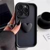 Милый силиконовый чехол для телефона INS 3D Love Heart для iPhone 11 12 13 14 15 Pro Max XS XR 7 8 Plus SE 2020, противоударный чехол-конфетка