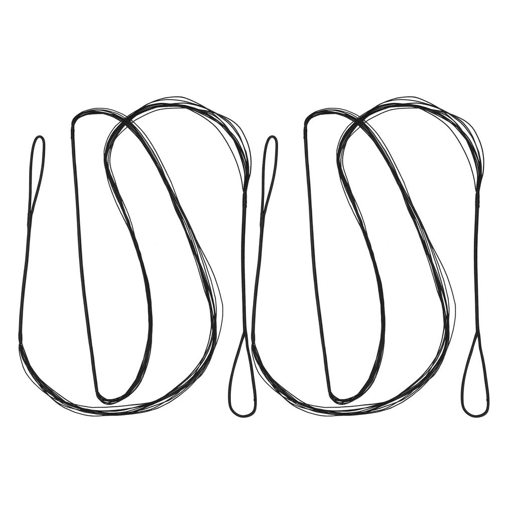 12 Strands Traditional Recurve Bow String Polyester Replace Bowstring Archery Accessory