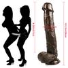 Мягкий сексуальный огромный фаллоимитатор, реалистичный с присоской, страпон, большой член, женский мастурбатор, секс-продукт для взрослых, игрушки для взрослых женщин, пары, лесбиянки