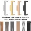 1 Pair Watch Strap Connector for Huawei Watch Fit 3 Metal Adapter for 20mm Bracelet Band Easily