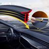 Double Layer Car Dashboard Seal Strip Front Windshield Interior Gap Weatherstrip Stickers