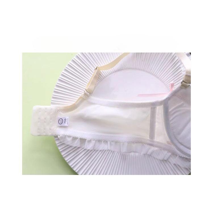 Милые спортивные бюстгальтеры для девочек, кружевные бюстгальтеры пуш-ап, беспроводное нижнее белье, модные внутренние топы