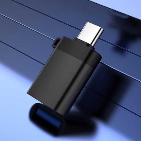 Конвертер USB 3.0 (мама) на USB Type-C (папа) OTG Адаптер для зарядки и синхронизации данных для ноутбука