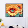 Flower Pictures By Numbers Wall Art Sunflower Diy Paint Canvas Hand Painted Home Decor
