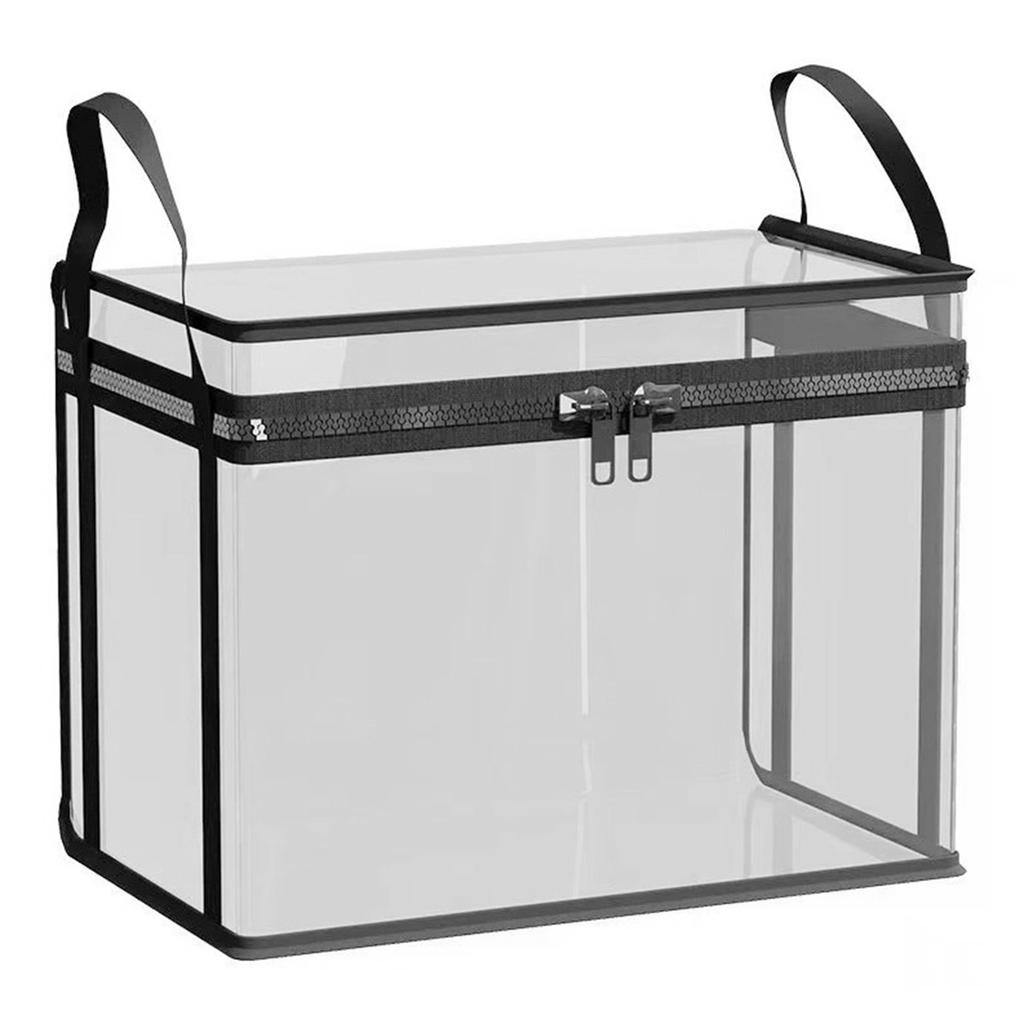 Waterproof Book Protector For Moving Reinforced Handles For Easy Portability Home/office Bookshelf Tidying