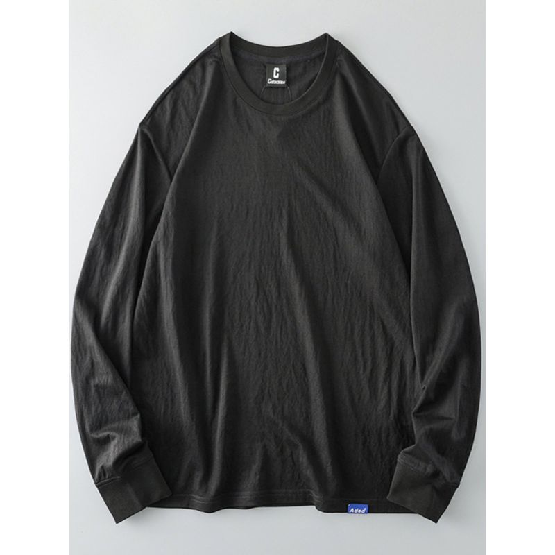 Trendy Cuprammonuium Long Sleeves Thin Export Export T-Shirt