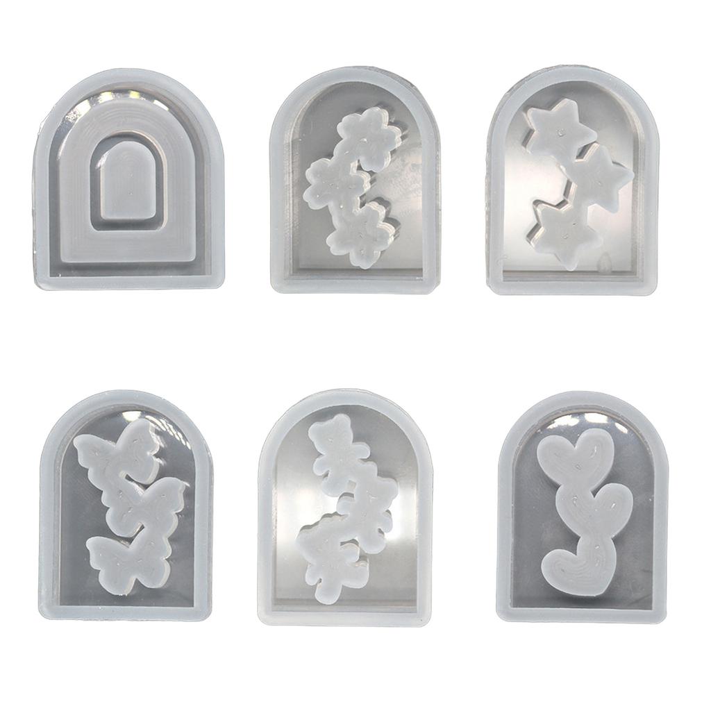 Удобная силиконовая форма, практичная форма для автомобильных украшений, форма для изготовления ювелирных изделий из эпоксидной смолы, подвески, формы для любителей DIY