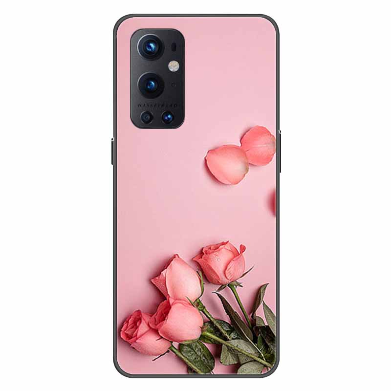 For OnePlus 9 Pro Case Shockproof Soft silicone TPU Back Cover For One Plus 9 Pro Phone Cases for OnePlus 9RT 5G 9R Cute Case