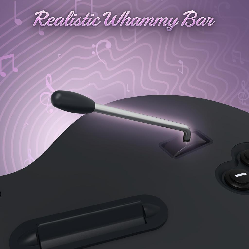 HYPERKIN Гитарный контроллер Hyper Strummer для PlayStation и ПК с Windows Беспроводная игровая гитара Совместима с играми Guitar Hero и Rock Band Рок