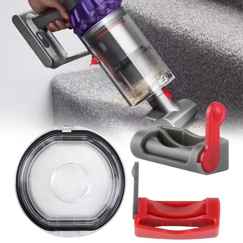 For Dyson V7 V8 Sv10 Sv11 Vacuum Cleaner Dustbin Seal Cap With Button House Use And Maintenance