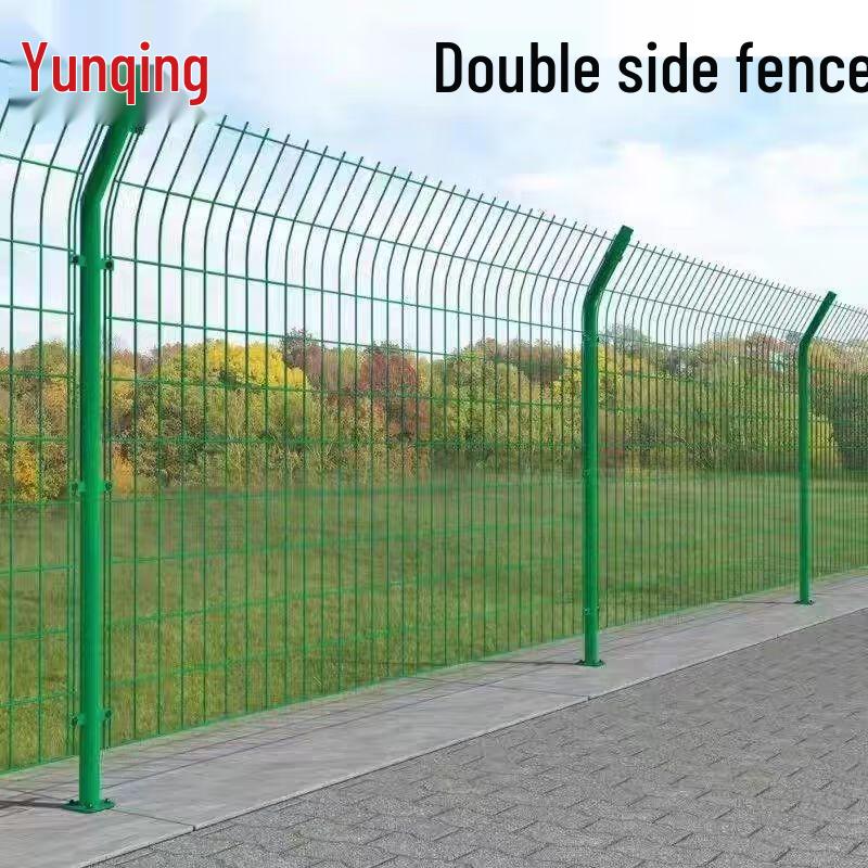 Protective Framed Mesh Fence