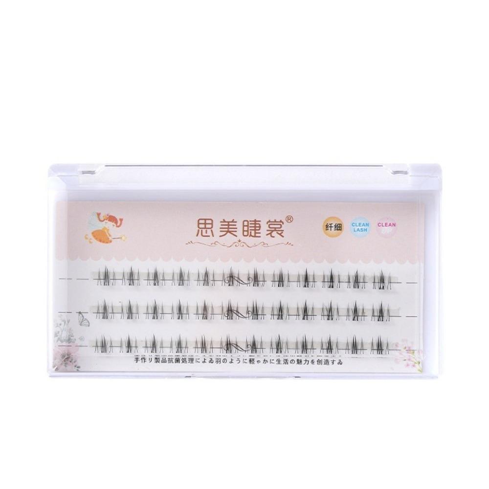 Makeup Fluffy False Eyelashes Dense Segmented Eyelashes Bundles  Beauty