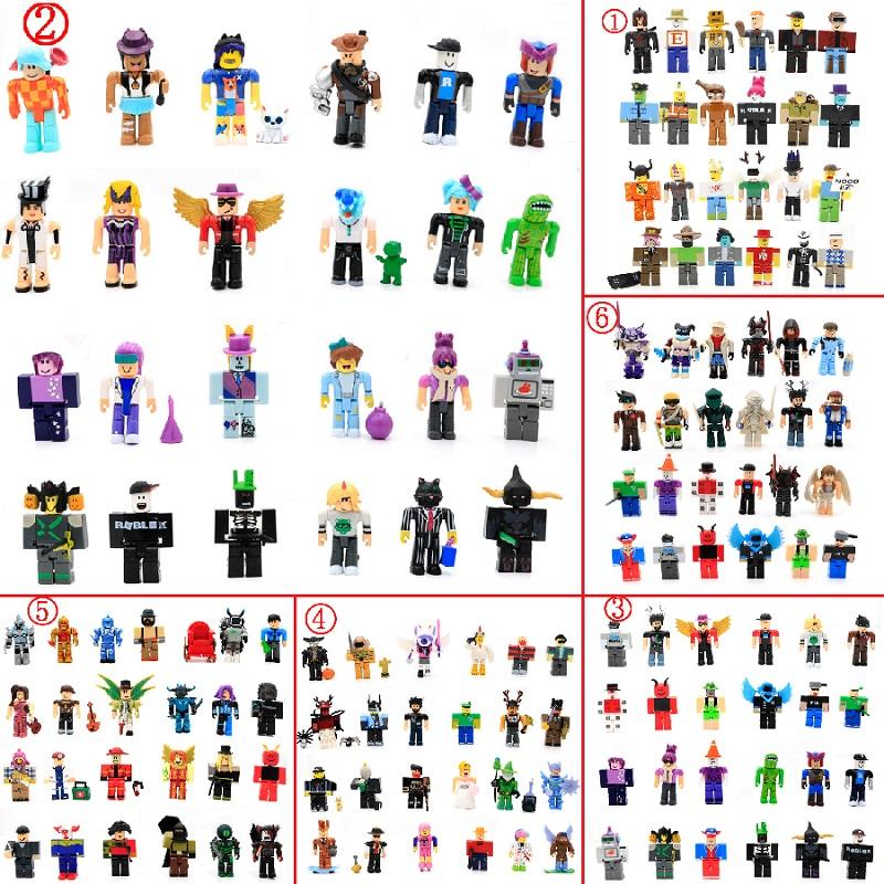 Набор из 24 шт. 16 версий Игры Roblox Экшн-фигурка Игрушка Коллекция Кукла Детский подарок