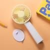 Многофункциональный бесшумный ручной вентилятор - портативный USB-перезаряжаемый мини-вентилятор для стола с держателем для мобильного телефона для офиса и общежития