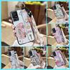 Cartoon Phone Holder Phone Case For TCL 40SE/T610K Wristband Waterproof Durable Soft Case Shockproof Anti-knock Cute