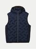Зимняя куртка Tom Tailor Hybrid Vest Mit Kapuze (1041313) sky captain blue