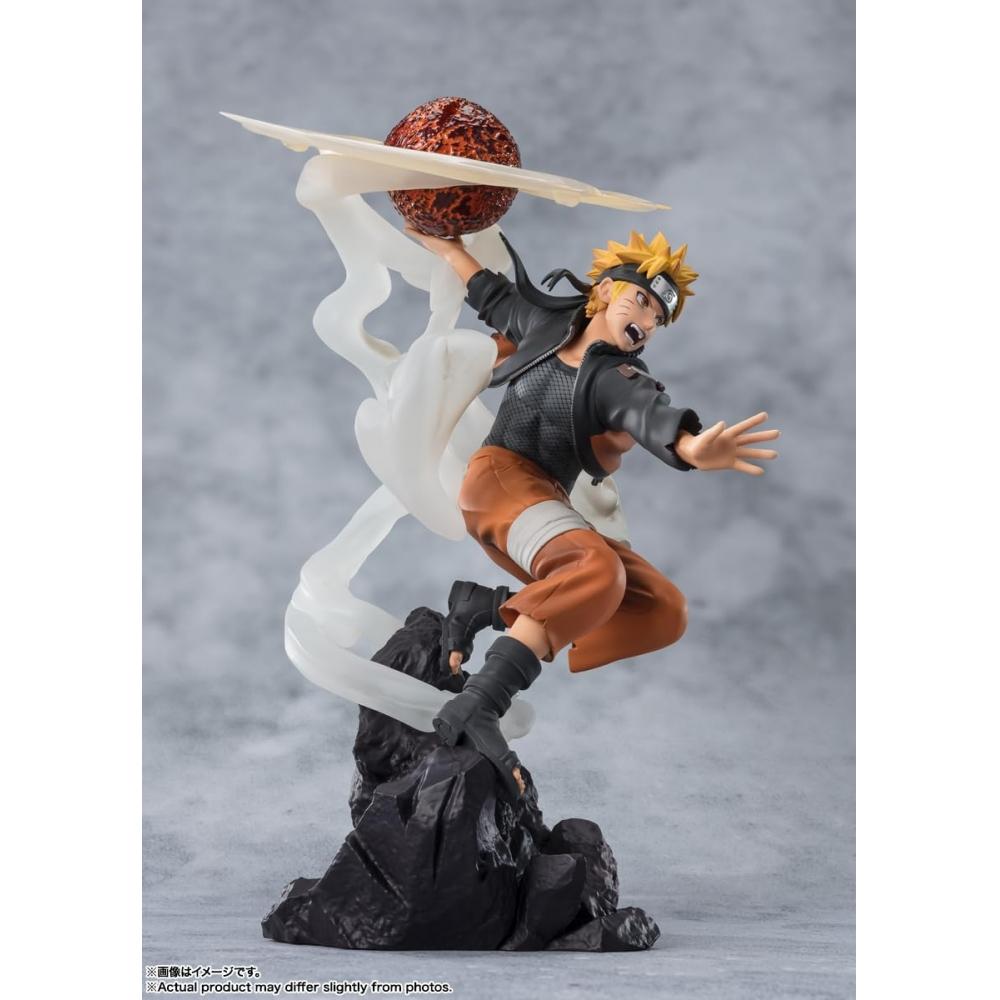 Фигурки ZERO NARUTO Shippuden [Super Fierce Battle] Наруто Узумаки - СенпоРентон Расеншурикен - Приблизительно. 240 мм ПВХ и АБС окрашенная полная фигура