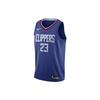 NBA Williams Clippers Team Edition Sleeveless Quick-Dry Straight Basketball Vest Men Tops Blue 864481-411