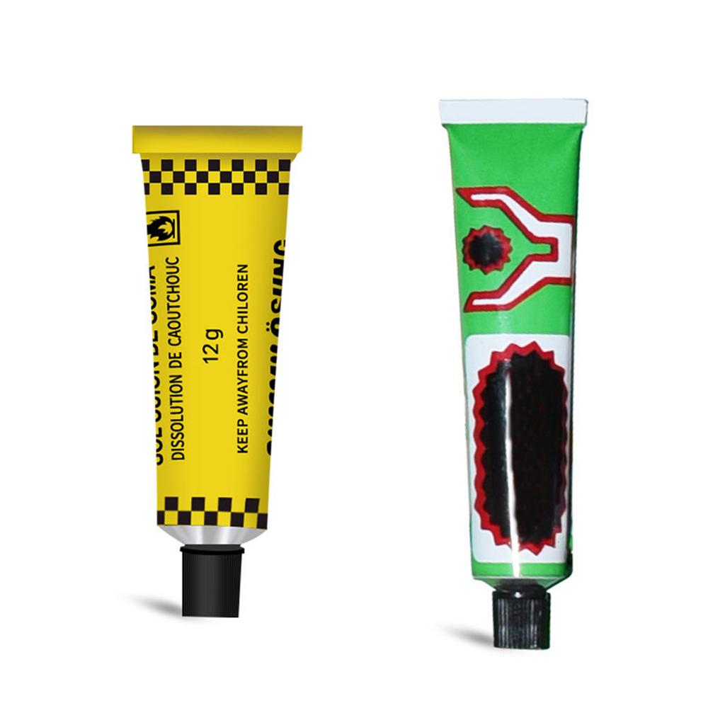 Герметик для шин мотоцикла Клей для заплаток покрышек мотоцикла Герметик для ремонта проколов мотоцикла для ночного ремонта и езды на открытом воздухе