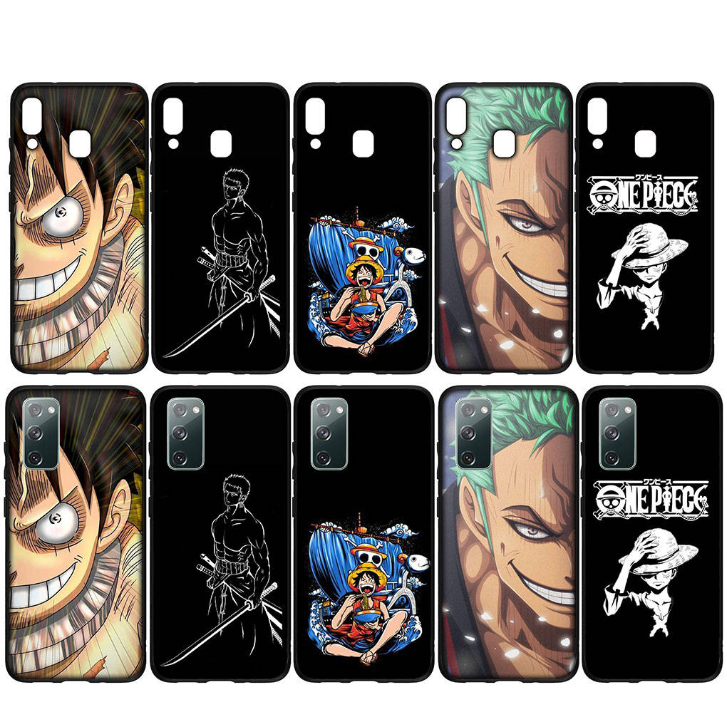 Чехол для телефона iPhone 15 14 Xiaomi Redmi Note 13 12 11 Pro Max X 8 7 XR Samsung Galaxy A15 S24 S23 A05 Huawei OPPO Roronoa Zoro One Anime Luffy Piece