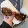 1/4Pcs New Fashion Small Cat Eye Sunglasses Vintage Brand Designer Sun Glasses Female Multi Color Simple Style Eyewear Uv400