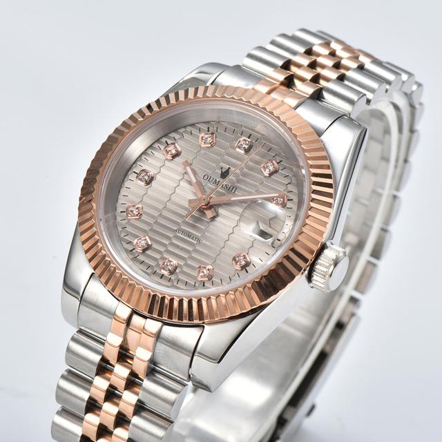 Часы NH35 с механизмом 36 мм Деловые часы Часы для плавания и дайвинга в сборе