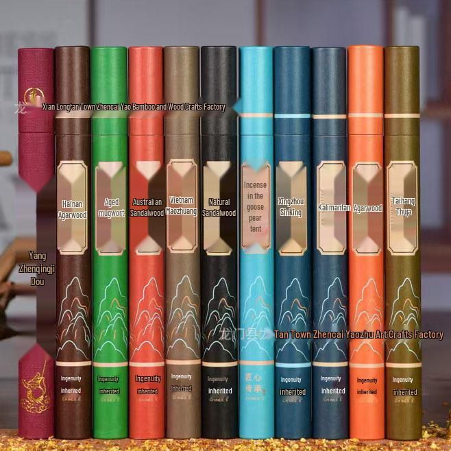 Деревянная подставка для благовоний в стиле дзен и клипса-держатель для дома