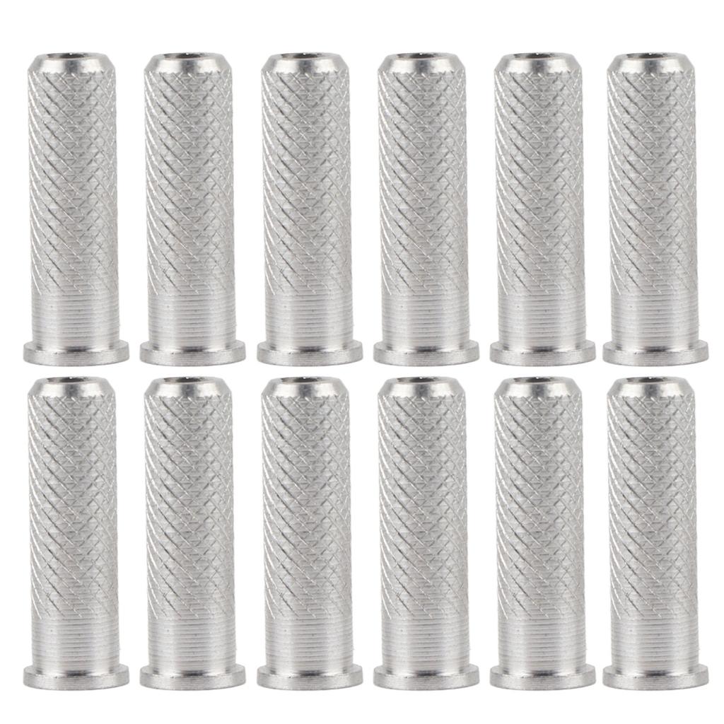 12 шт. Сменные алюминиевые вставки для стрельбы из лука для карбоновых стрел 6,2 мм