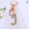 Fashion Letter Keychain Trendy Creative 26 English Letter Initial Resin Handbag Keyring Accessories For Women