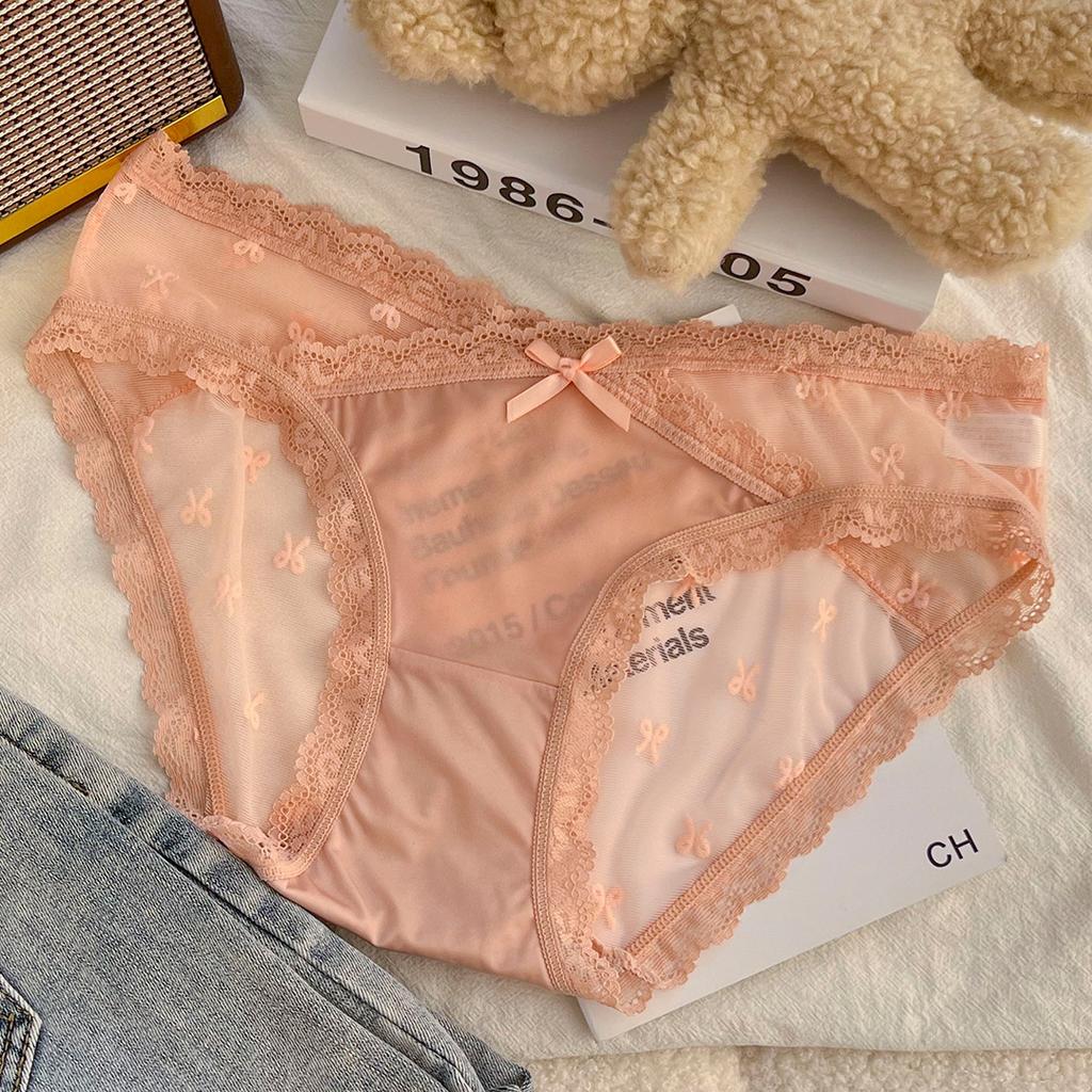 Нижнее белье женское сексуальное высококачественное кружево нежное элегантное бесследное прозрачное с низкой талией треугольные брюки женская сетка