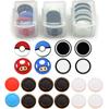 Switch Compatible Freak Stick Cover Stick Cover Analog Stick Cover Compatible Stick Cover Storage Case Included White Black ZHI-NYLLDJS Joy-Con