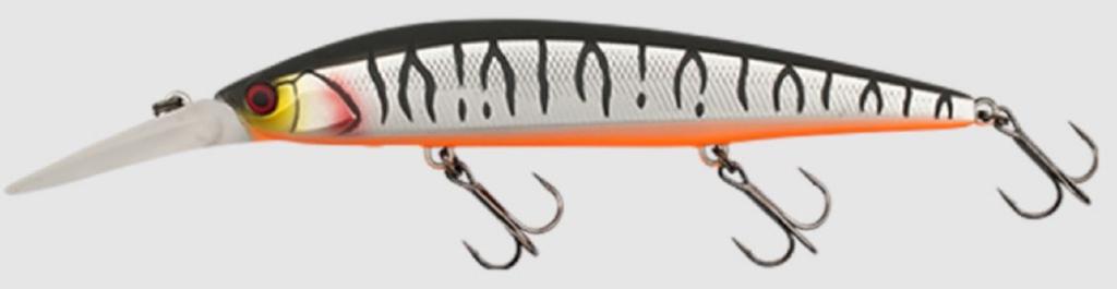 Jackall Rerange 110SP DR Воблер-суспендер UV Матовый Серебристый Тигр (1562 г.)