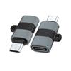 Короткие USB C - USB адаптеры USB Type C Female - Micro USB Male адаптеры Разъемы Адаптеры зарядных устройств для телефонов ноутбуков