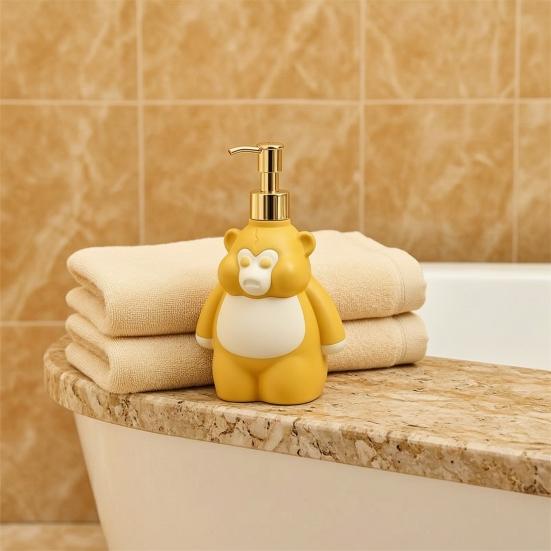 250ml Hand Sanitizer Dispensing Bottle Orangutan Design Liquid Soap Bottle Large
