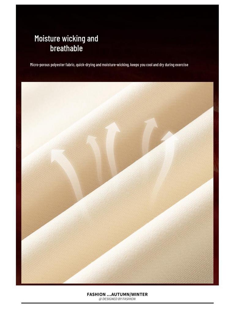 Men's Plus Size Cotton Round Neck Long-Sleeve Pullover