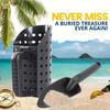 2Pcs Digging Tool Sand Scoop Shovel Set Black Beach Shovel Sand Sifter  Garden Gadgets