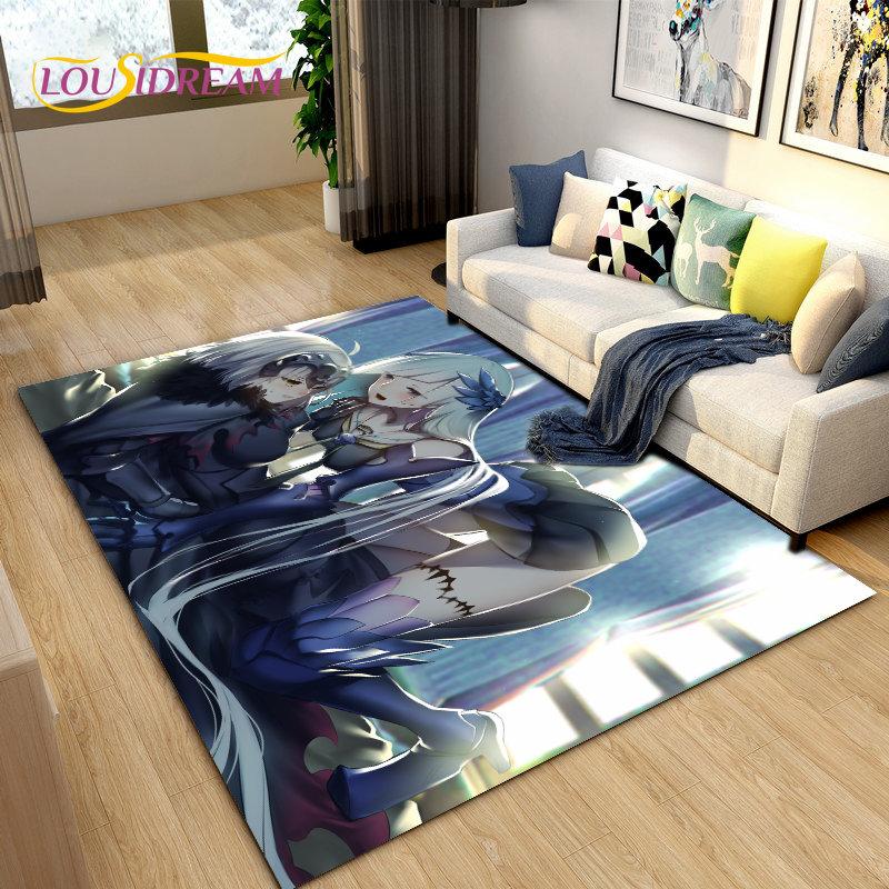 Game Gamer Fire Emblem Series Area Rug,Carpet Rug for Living Room Bedroom Sofa Doormat Decoration, Kids Play Non-slip Floor Mat