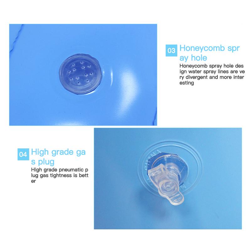 Детская летняя надувная игрушка-разбрызгиватель, уличная игрушка-спрей, газонный коврик для разбрызгивания воды Дельфином для детей