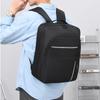 Men's 15-inch Oxford Polyester Multifunctional Commuter Business Laptop Backpack USB Port Travel Bag