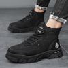 Old Men's Boots High-top Tooling Martin Boots Men's New Autumn and Winter Recreational Locomotive Shoes Men's Outdoor Trendy Shoes