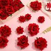 10СМ Высококачественные Шелковые Розы Цветочная Стена Свадебный Домашний Декор Рождество DIY Брошь Свадебные Аксессуары Распродажа Искусственные Цветы